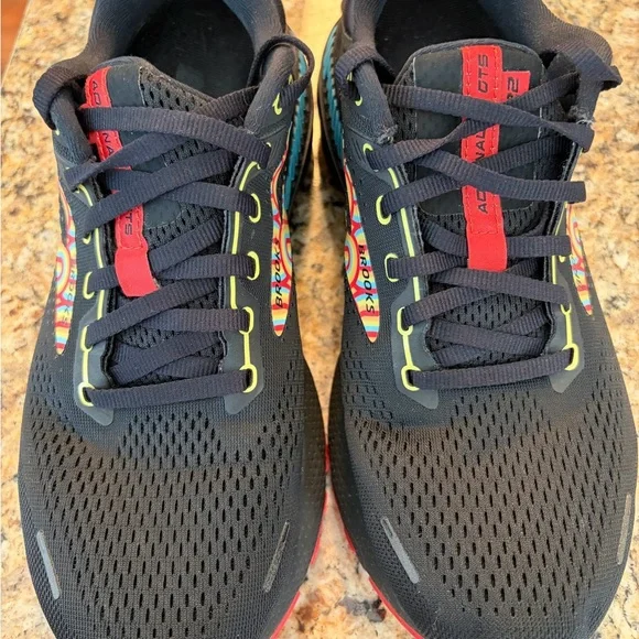 Brooks Adrenaline GTS 22 Running Shoes Black Multi Women’s size 10 - Picture 4 of 11